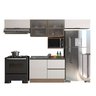 Cozinha Modulada 5 Peças 5 Portas 3 Gavetas com Balcão para Pia Etna - 3