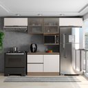 Ver imagem 2 de Cozinha Modulada 5 Peças 5 Portas 3 Gavetas Balcão com Tampo Etna