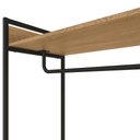 Ver imagem 4 de Guarda-roupa Closet 1 Gaveta Kappesberg Freijó/preto Fosco