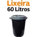 Ver imagem 3 de Cesto Lixeira Grande 60l Tampa Robusta Funcional Plástico Premium Forte