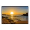 Quadro Decorativo Paisagem Praia com Moldura Caixa de 3cm de Profundidade,  ideal para Sala e Quarto - 2