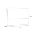 Ver imagem 3 de Painel de Cama Box Estofada King Dama Plus Courano Cacau - Simbal