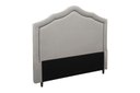 Ver imagem 1 de Cabeceira Irlanda New Plus Queen 1600mm Veludo Adar Off White - Simbal