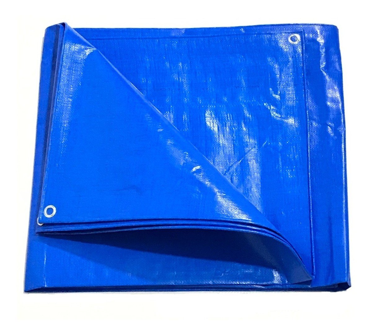Lona Prática Multiuso Piscinas com Dreno Azul 300 Micras - 10,5x4 - 5