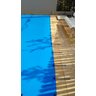 Lona Prática Multiuso Piscinas com Dreno Azul 300 Micras - 10,5x4 - 8