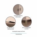 Ver imagem 4 de Balcão 60cm 2 Portas com Tampo Stylo Luciane Móveis