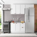 Ver imagem 1 de Cozinha Modulada 3 Peças 6 Portas 2 Gavetas com Balcão para Pia Unna Yescasa