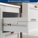 Ver imagem 7 de Cozinha Modulada 3 Peças 6 Portas 2 Gavetas Balcão com Tampo Unna Yescasa Branco