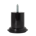 Ver imagem 6 de Kit 30 Pés Preto 6cm para Sofá, Cama Box, Parafuso Universal 5/16