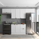 Ver imagem 2 de Cozinha Modulada 4 Peças 7 Portas 2 Gavetas com Balcão para Pia Unna Yescasa