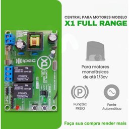 Kit 5 Placas Central Motor P/ Portão Full Range X1 Full Range Ipec - 5