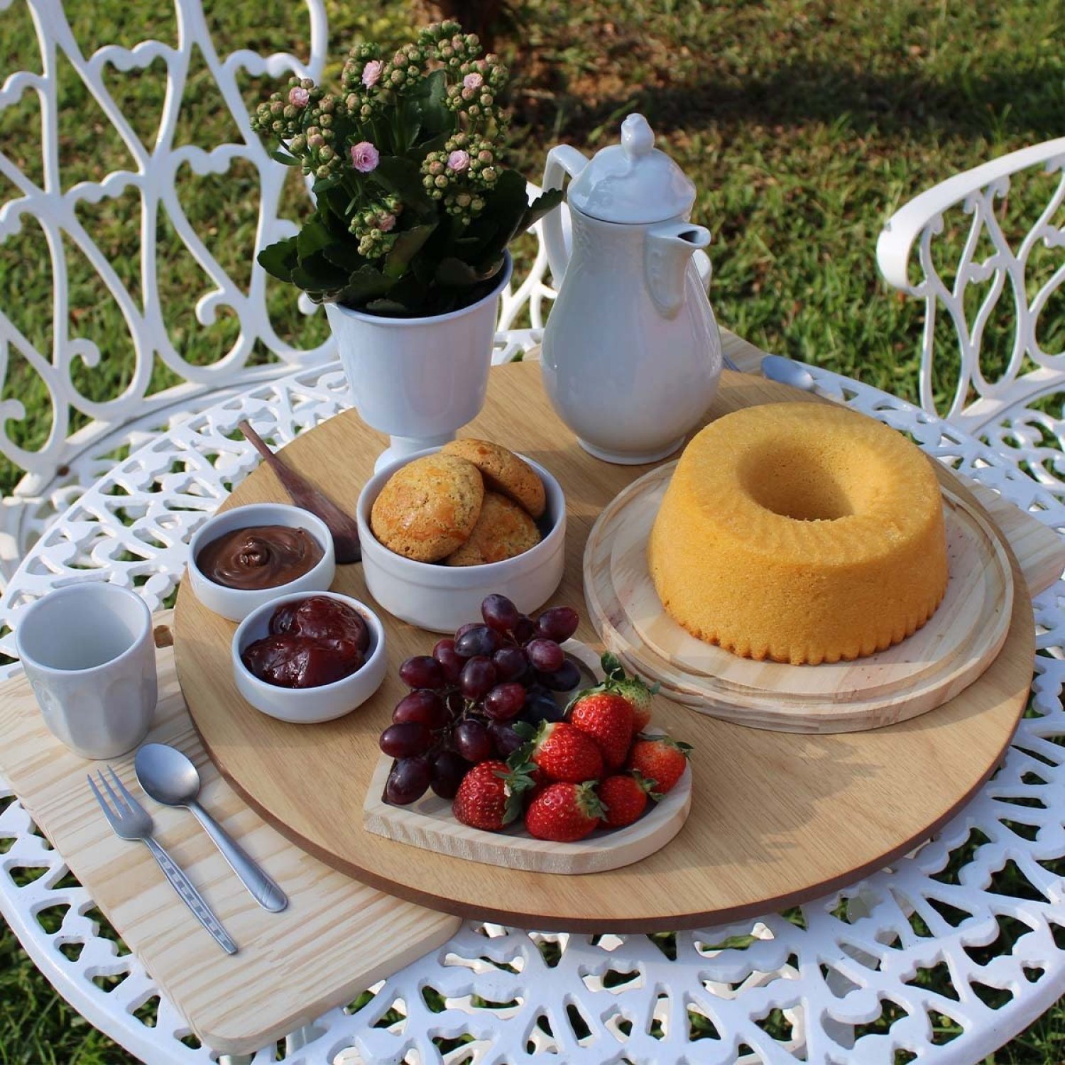 Prato Giratório para Mesa de Jantar 40cm - 5