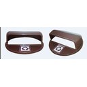 Ver imagem 2 de Lixeira para Coleta Seletiva 90L Diversas Cores Madeira Plastica Ecologica - Marrom