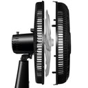 Ver imagem 5 de Ventilador de Mesa Mondial Turbo 8 Pás 140w 40cm Preto e Prata Nvt-40-8p-b 220v