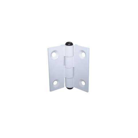 Dobradiça em Alumínio Branco 40 x 40 mm para Portas 10 Peças
