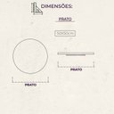 Ver imagem 7 de Prato Giratório para Mesa de Jantar 50cm