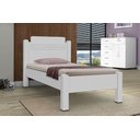 Ver imagem 1 de Cama Paris Solteiro Branco - Gabrielli Móveis