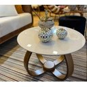 Ver imagem 1 de Mesa de Centro Gota 60 Cm Off White