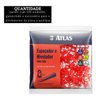 Nivelador para Piso Vermelho 1,5mm para Pisos Azulejos e Pedras Pacote com 100 Unidades | Atlas - 4