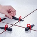 Ver imagem 7 de Nivelador para Piso Vermelho 1,5mm para Pisos Azulejos e Pedras Pacote com 100 Unidades | Atlas