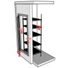 Porta de Vidro para Walk In Cooler - Kit 2 Portas - 3