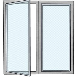Porta de Vidro para Walk In Cooler - Kit 2 Portas - 2