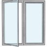 Porta de Vidro para Walk In Cooler - Kit 2 Portas - 2