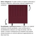 Ver imagem 5 de Cabeceira Estofada Cama Casal Queen Size 160 Cm Laura Suede:bordô