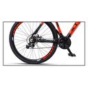 Ver imagem 3 de Bicicleta Mountain Bike Aro 29 Off Firefly Laranja - Freio À Disco Tamanho:21
