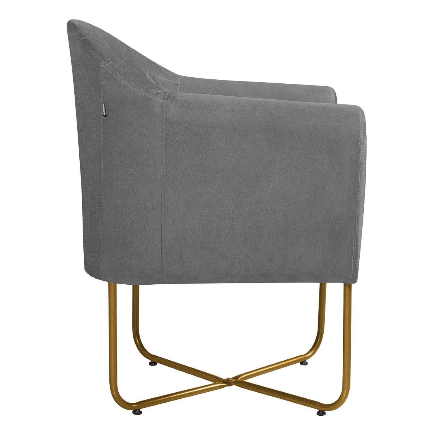 Poltrona Base X Suede Herrera - 6