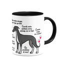 Ver imagem 2 de Caneca Dog - Meu Galgo, Melhor Pessoa! B-black - M2