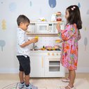 Ver imagem 2 de Cozinha Infantil com Pia Fogão e Microondas - Branco