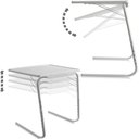 Ver imagem 6 de Mesa Dobrável Portátil Multiuso Table Mate Notebook Refeições Trabalho Lorben