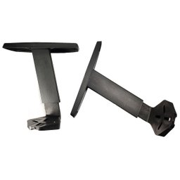 Par de Braços T Regulavel Ergonômico Polipropileno Preto - 7