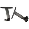 Par de Braços T Regulavel Ergonômico Polipropileno Preto - 7