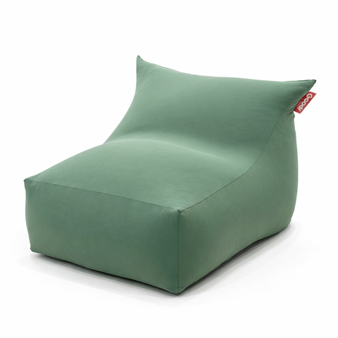 Puff Viva Sensorial Ergonômico Extrema Maciez Enchimento Pérolas 3mm Pufe - Verde