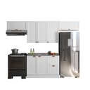 Ver imagem 2 de Composição Cozinha Modulada Olivia 4 Peças 7 Portas para Pia Poliman Móveis