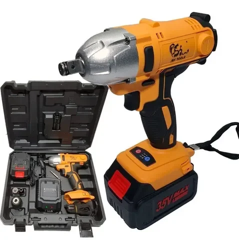 Chave De Impacto Bateria Lítio 35v Parafusadeira Sa306 - 6