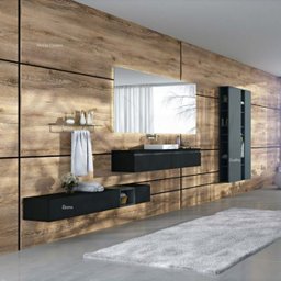 Mdf Preto Tx 15mm 1850 X 2750mm 1 Face - Eucatex - 2