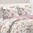 Ver imagem 2 de Kit Cobre Leito Colcha Daily Queen 3 Peças Dupla Face Estampado Floral - Floral 19 - 100% Polié