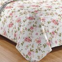 Ver imagem 3 de Kit Cobre Leito Colcha Daily Queen 3 Peças Dupla Face Estampado Floral - Floral 19 - 100% Polié