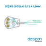 4 Adaptador Tomada Bipolar 2P + T Fame 10A 250V Cinza - 4