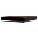 Ver imagem 1 de Base Sommier Camurça Preto Queen 158x198x23cm - 1051611810 - Ortobom Base Sommier Camurça Preto Quee