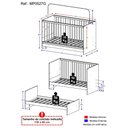 Ver imagem 3 de Berço 3 em 1 para Colchão 60 x 130 cm Multimóveis MP0527G