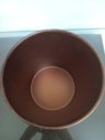 Ver imagem 4 de Octave Cachepô 19x15x15cm Metal Cobre com Suporte