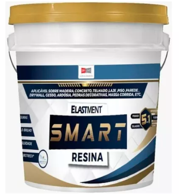 Elastment Smart Resina Multiuso Base D'agua Fosca 5x1 3,6l