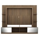 Ver imagem 6 de Estante com Suporte TV 65" Portas c/ Espelho Oslo Multimóveis V3382