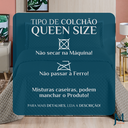 Ver imagem 7 de Conjunto Cama Casal Queen Size Melody Bordada 200 Fios Extra Macio - Ravena:caqui