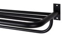 Ver imagem 6 de Toalheiro de Banho Banheiro Hotelaria Triplo 63,1cm em Aço Inox Black Matte Stainless