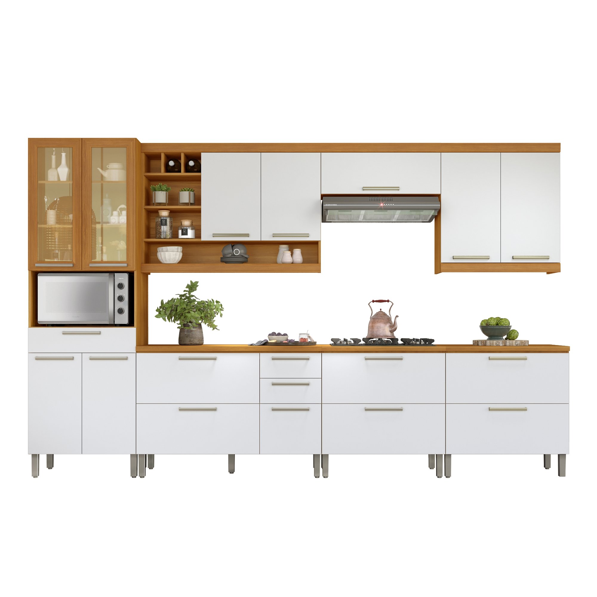 Cozinha 07 Peças Premium 100% MDF Burguesa - 17